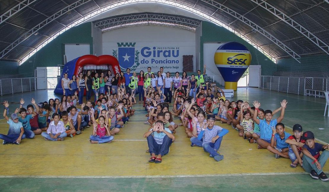 Evento do OdontoSesc conta com participação de alunos da EMEB Antônio Alves