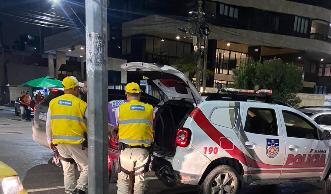 Ronda no Bairro detém indivíduo após agressão na orla de Maceió