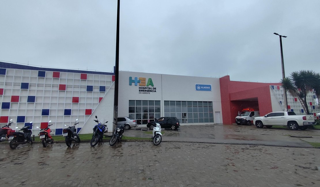 Atendimentos por acidentes com motos crescem no Hospital de Emergência do Agreste