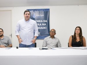 Mais Água Alagoas: Governo Paulo Dantas reforça investimentos em Japaratinga