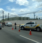 BPRv realiza Operação na AL-105 e na Avenida Cachoeira do Meirim