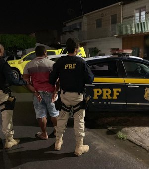 Acusado de homicídio no Piauí é preso pela PRF em São Miguel dos Campos 
