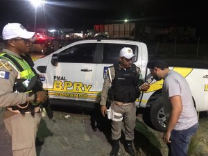 Operação Lei seca: Quatro veículos são retirados de circulação na AL-101 Sul