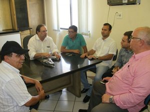 Direção do ASA se reúne com vice-governador Luciano Barbosa