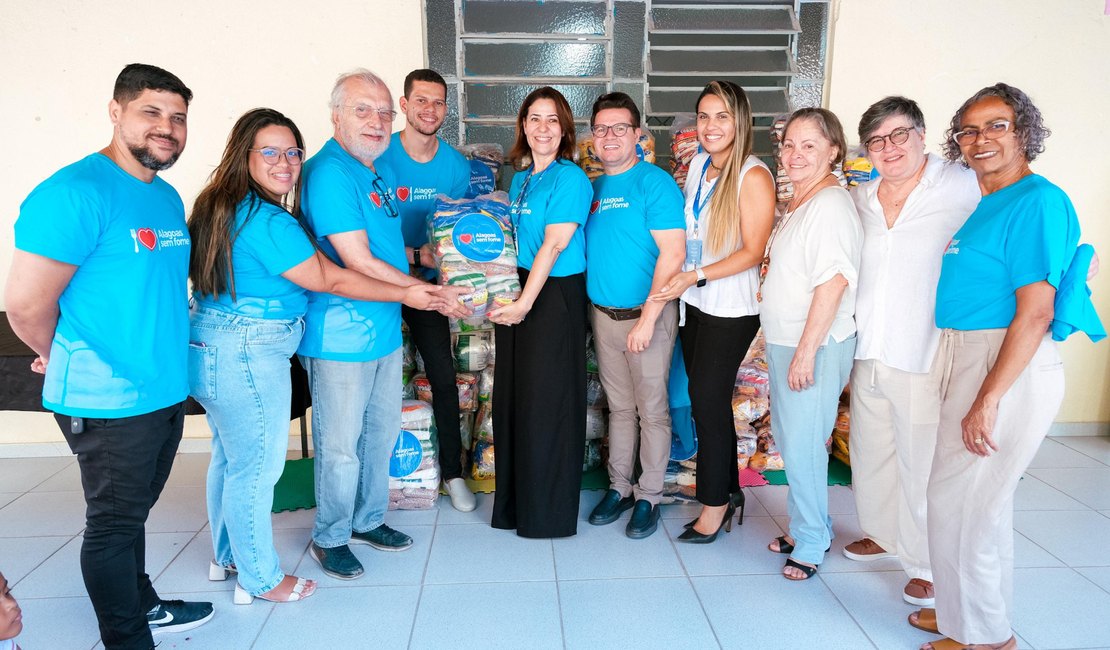 Alagoas Sem Fome garante segurança alimentar às crianças assistidas pelo Lar da Menina