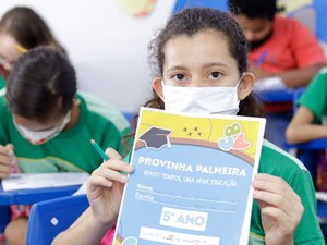 Governo divulga resultado de escolas com melhores notas na Provinha Palmeira