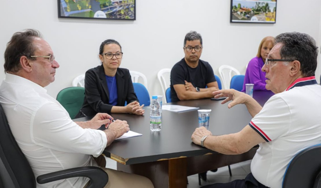 Prefeito Luciano recebe visita do Apóstolo Jorge Tadeu