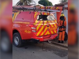 Homem cai em cacimba e é resgatado com vida por bombeiros em Arapiraca