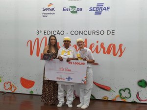 Merendeira de escola municipal em Penedo é premiada em concurso estadual