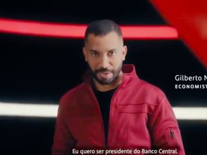 Gil do Vigor é o novo garoto propaganda do Santander