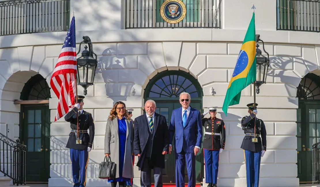 “Democracia foi testada em nossos dois países”, diz Biden em encontro com Lula