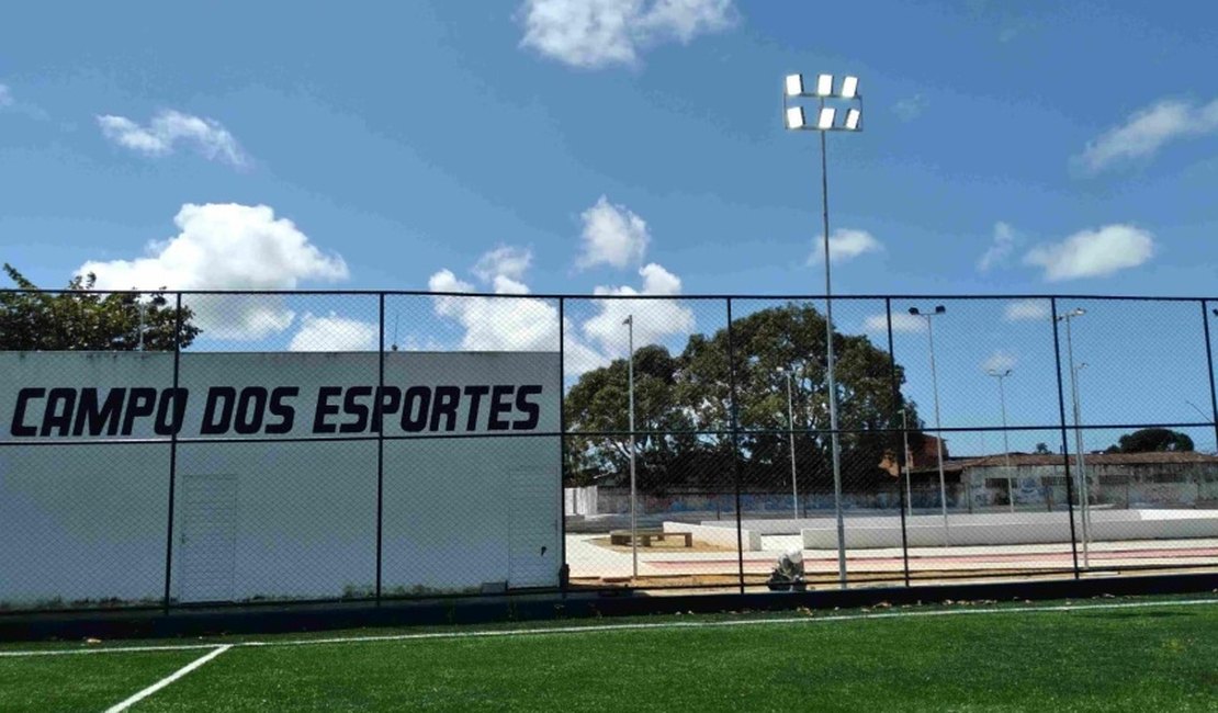 Ilumina Maceió conclui obras na ampliação do Parque Poliesportivo do Biu