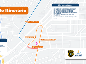 Obras para troca de tubulação de drenagem altera trânsito no Poço nesta quinta-feira (18)