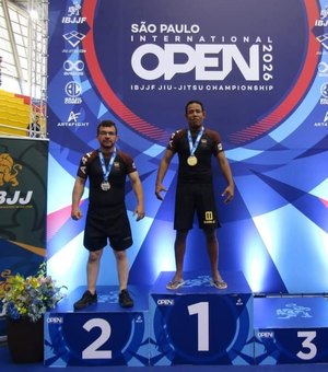 Arapiraquense é campeão pela primeira vez do São Paulo International Open de Jiu-Jitsu