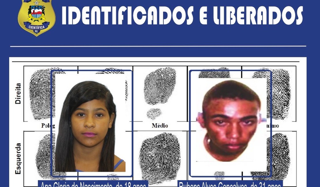 Polícia Científica identifica corpos de jovens sem documentos em Maceió: Uma das vítimas tinha apenas 18 anos