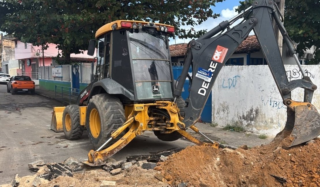 Prefeitura vai implantar nova galeria de águas pluviais no Jacintinho