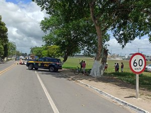 Colisão entre carreta e moto faz uma vítima na BR 316 em Pilar