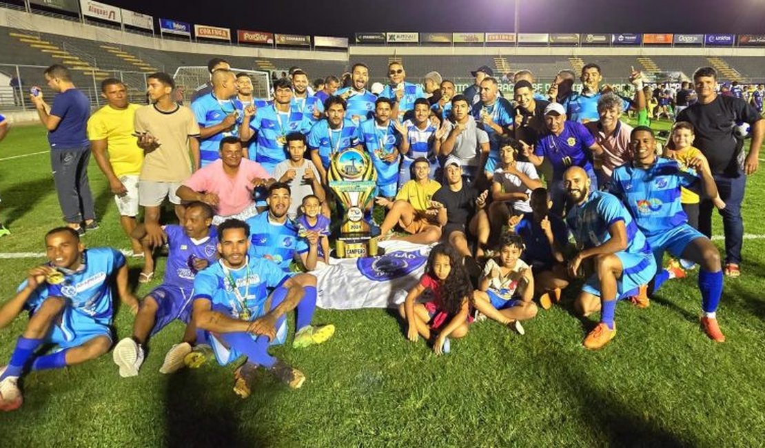 Arapiraca: Azulão é campeão do 33º Campeonato de Futebol Amador