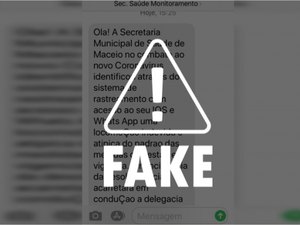 É falso que Secretaria de Saúde de Maceió rastreia movimentação de usuários 