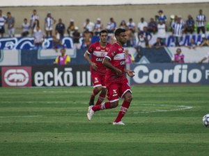 Exame aponta lesão, e Cleiton Xavier deve desfalcar o CRB por cinco semanas