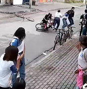 Idoso de bicicleta fica ferido após ser atingido por motocicleta em Rio Largo