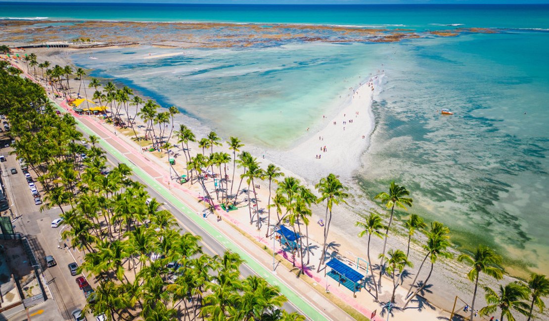 Maceió é o 3º destino mais buscado do Brasil para férias de julho
