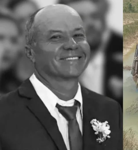 Pai de secretária municipal morre após carreta cair dentro de açude, em Junqueiro