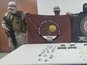 PM apreende cerca de 54 kg de drogas e 46 armas na primeira semana de junho