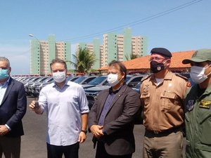 [Vídeo] Renan Filho entrega mais 58 veículos blindados à Segurança Pública de AL
