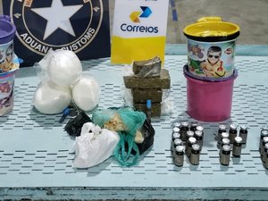 Operação da Receita Federal apreende R$ 218 mil em drogas nos Correios