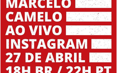 Marcelo Camelo estreia no Instagram com anúncio de live