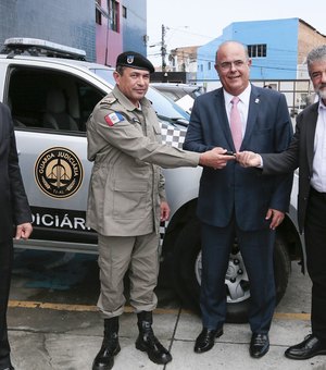 Guarda Judiciária ganha reforço com doação de viatura pela PM