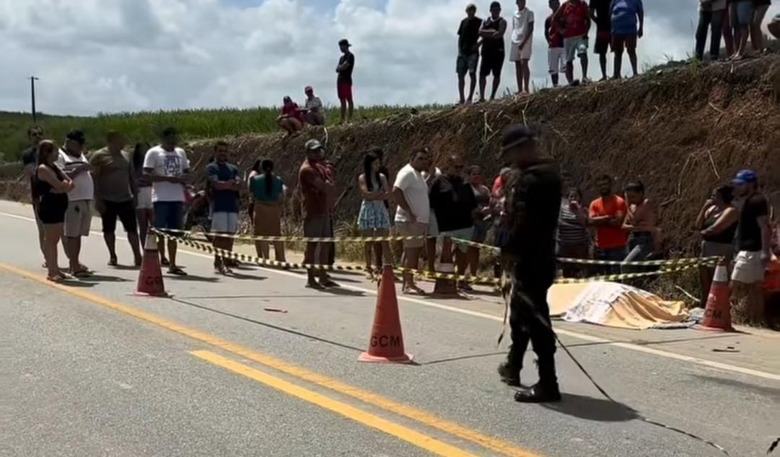 Motociclista morre e garupa fica ferido após grave colisão em Colônia Leopoldina