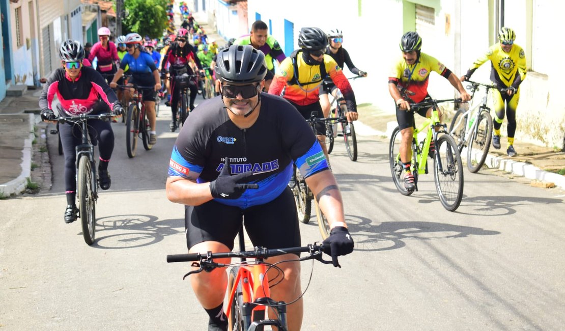 Pedala Arapiraca acontecerá no Clube do Servidor no domingo (27) em homenagem aos 100 anos da cidade