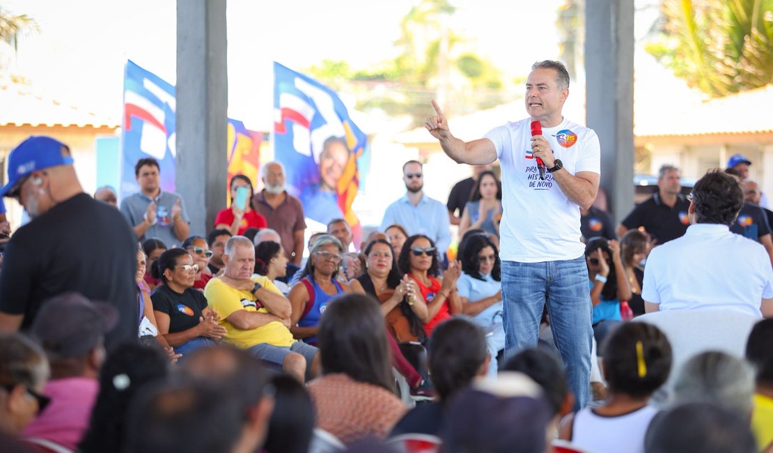 Renan Filho apresenta propostas e recebe apoio de 33 mil pescadores