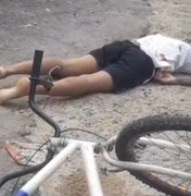 Jovem é morto a tiros enquanto andava de bicicleta no bairro do Clima Bom