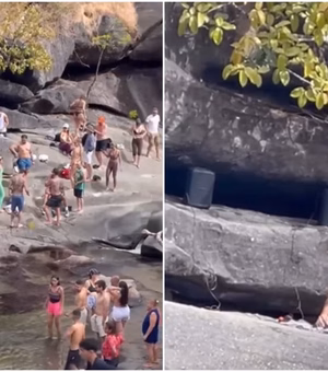Vale da Lua se manifesta após “balada sunset” em cachoeira viralizar