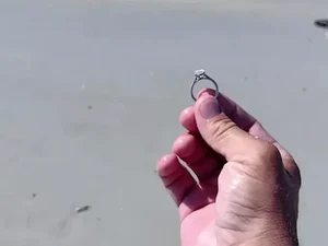 Homem encontra anel de R$ 200 mil em praia e devolve aos donos nos EUA