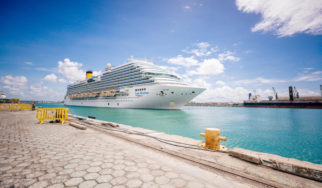 AL encerra temporada de cruzeiros com impacto histórico de R$ 95 milhões na economia