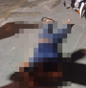 Homem fica ferido após sofrer acidente de moto em São Luís do Quitunde