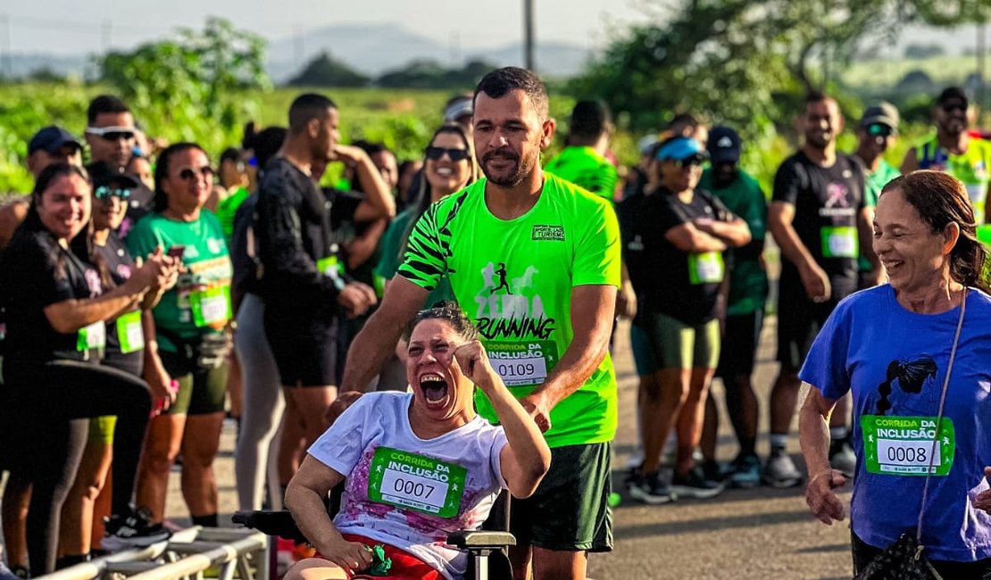 1ª Corrida da Inclusão: prefeitura realiza ação esportiva para pessoas com deficiência em Girau do Ponciano