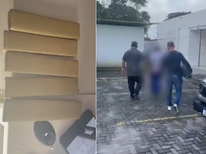 Homem é preso após receber encomenda de 4,7 kg de maconha em Rio Largo
