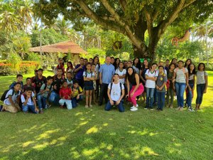 Estudantes de Japaratinga participam de ação sobre meio ambiente