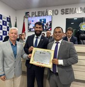 Deputado Federal Delegado Fabio Costa recebe Título de Cidadão Honorário de São Miguel dos Campos