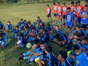 André Nunes inspira crianças e adolescentes de Arapiraca e Igaci com 'Atletas do Futuro'