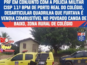 Durante operação conjunta 11º BPM e PRF apreende 6000 litros de combustível