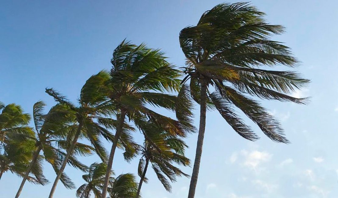 Semarh alerta para ventos fortes no Litoral e no Baixo São Francisco de Alagoas
