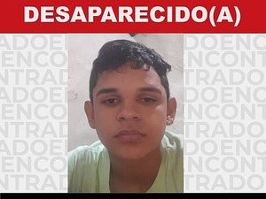 Plid realiza busca por jovem de 14 anos desaparecido há 5 dias