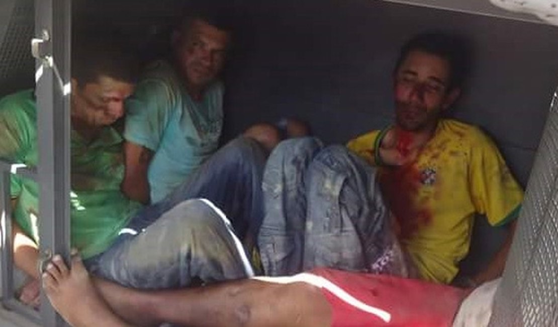 Quadrilha é presa após roubar agência bancária no interior