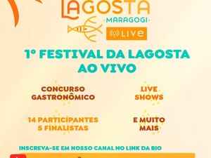 Festival Gastronômico da Lagosta de Maragogi será em formato digital